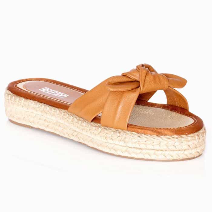 Sandalias planas yute clearance