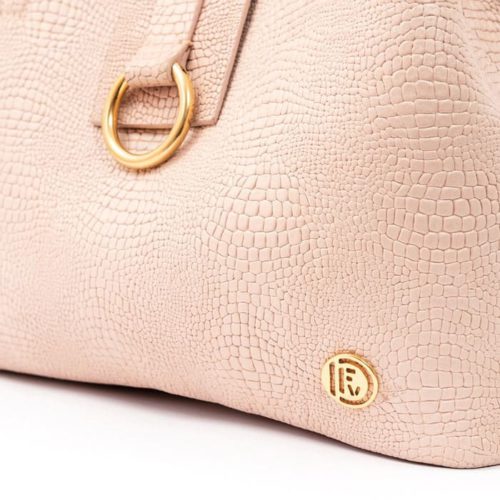 Bolso de Mano en Cuero Texturado - Ref. B-1398 - Imagen 8