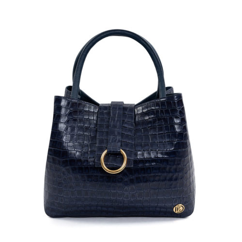 Bolso de Mano en Cuero Texturado - Ref. B-1398 - Imagen 12