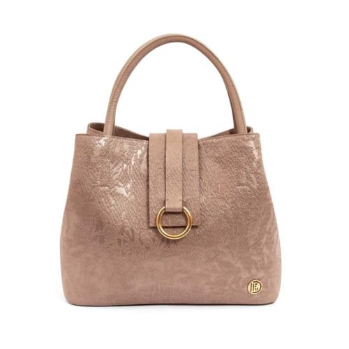 Bolso de Mano en Cuero Texturado - Ref. B-1398 - Imagen 10