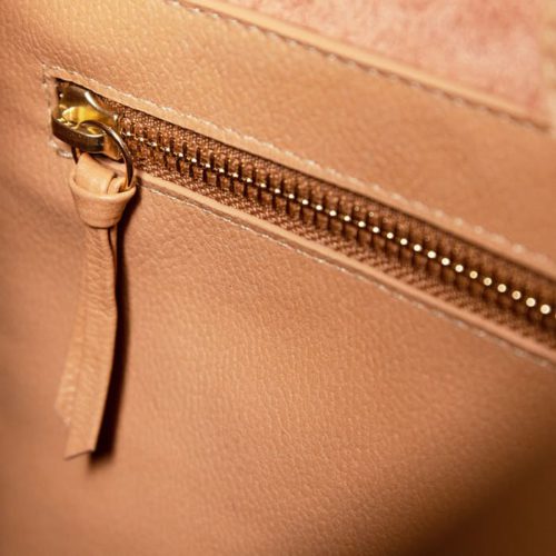 Bolso de Hombro Para Mujer en Cuero con Nudos - Ref. B-1386 - Imagen 4