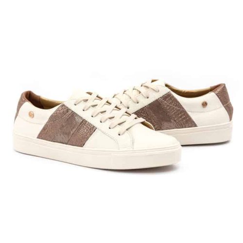 Tenis en Cuero  - Ref. Z-2667