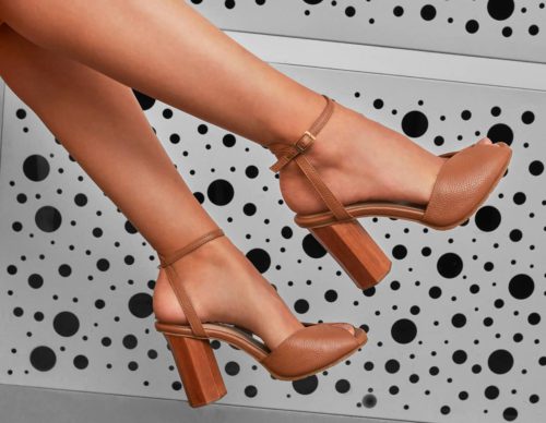 Sandalia Para Mujer en Cuero y Tacón Madera - Ref. Z-2576 - Imagen 4