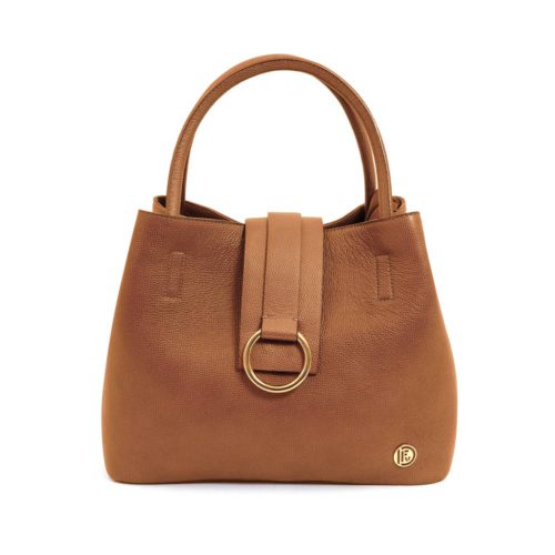 Bolso de Mano en Cuero Texturado - Ref. B-1398 - Imagen 13