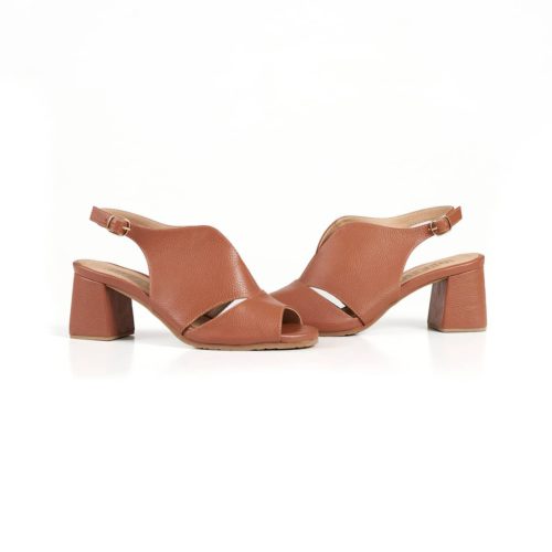 Sandalia en Cuero - Ref. Z-2200 Cafe
