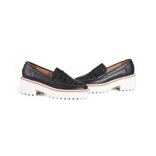 Zapatos Tipo Loafer Para Mujer Con Plataforma - Ref. Z-2764N