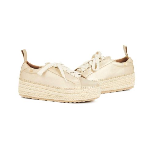 Tenis en Cuero y Plataforma en Yute- Ref. Z-2790 - Imagen 4