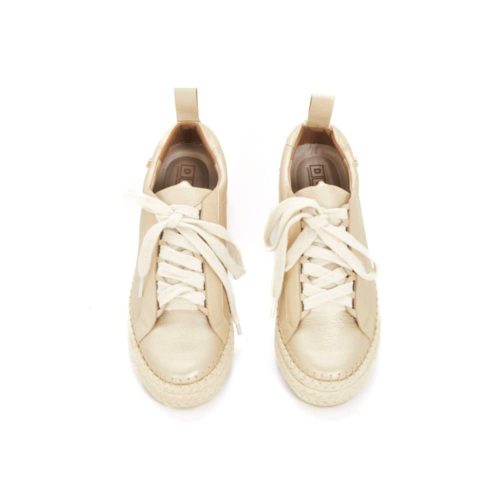 Tenis en Cuero y Plataforma en Yute- Ref. Z-2790 - Imagen 3