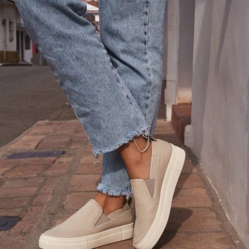 Tenis Sin Cordones en Cuero - Ref. Z-2702