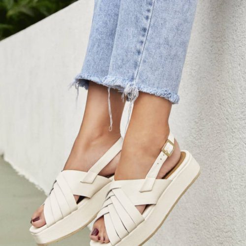 Sandalias Planas Con Plataforma  - Ref. Z-2824