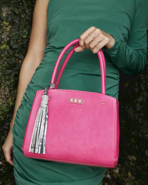 Bolso de Hombro en Cuero  - Ref. B-1488 - Imagen 3