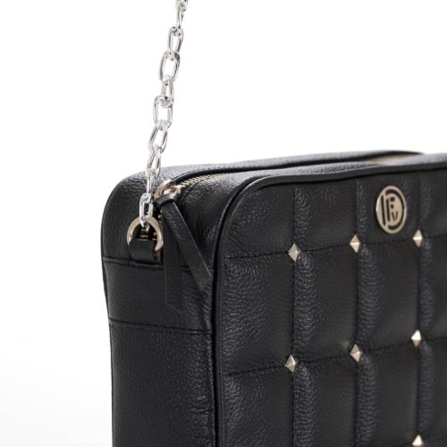 Bolso de Hombro en Cuero con Taches  - Ref. B-1458 - Imagen 3