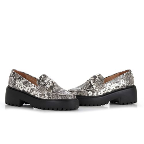 Zapatos Tipo Loafer Para Mujer Con Plataforma - Ref. Z-2764T