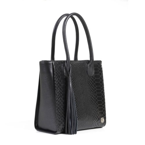 Bolso de Hombro en Cuero Texturado  - Ref. B-1478 - Imagen 2