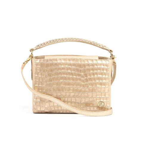 Bolso de Hombro  en Cuero Amarillo - Ref. B-1505 - Imagen 5