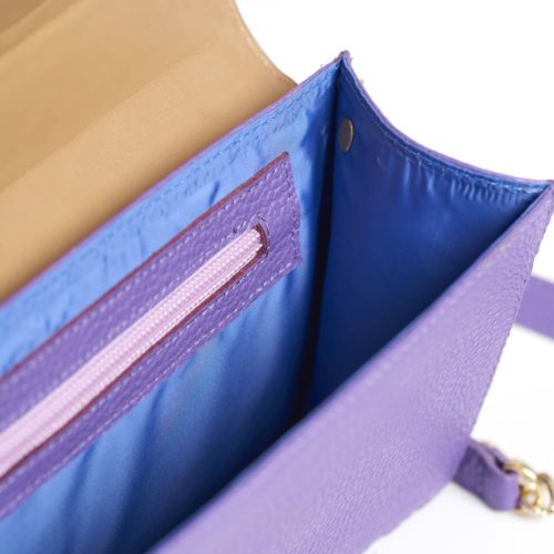 Bolso de Hombro en Cuero Texturado - Ref. B-1496 - Imagen 3