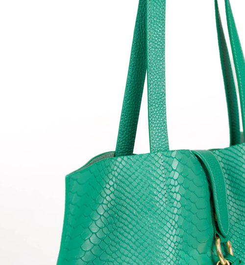 Bolso de Hombro en Cuero Texturado - Ref. B-1497 - Imagen 4