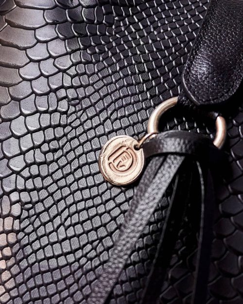 Bolso de Hombro en Cuero Texturado - Ref. B-1497 - Imagen 8