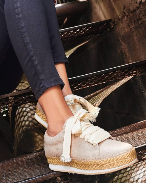 Tenis en Cuero y Yute - Ref. Z-2438T - Imagen 2