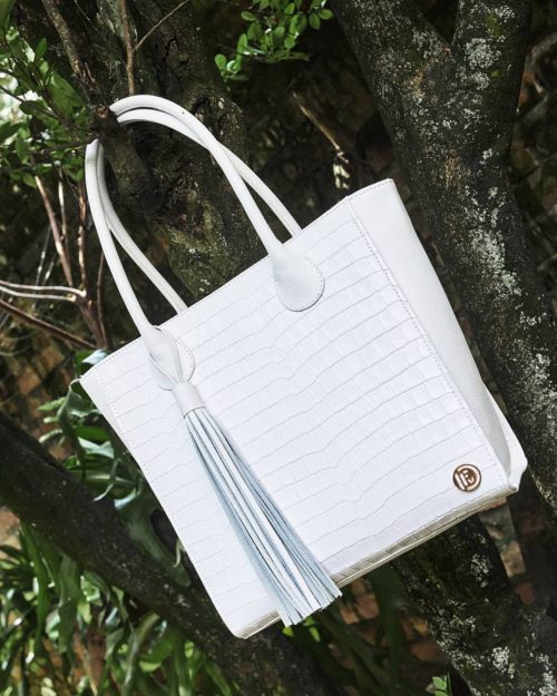 Bolso de Hombro en Cuero Texturado  - Ref. B-1478 - Imagen 4