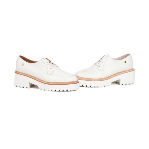 Zapatos Tipo Oxford - Ref. Z-2954 Blanco