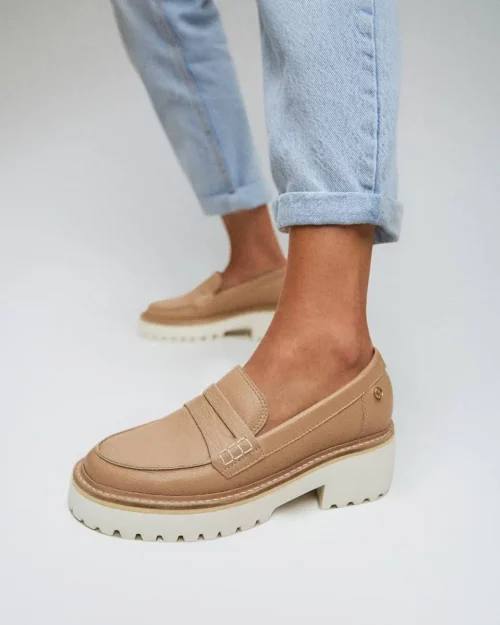 Zapatos Tipo Loafer - Ref. Z-2942 Camel