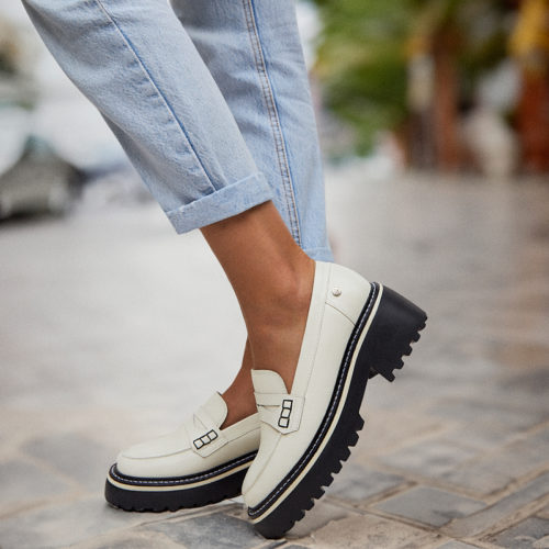 Tenis Tipo Loafer - Ref. Z-2942 Blanco
