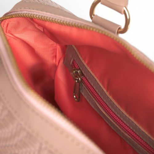 Bolso de Hombro en Cuero  - Ref. B-1514 Natural - Imagen 2
