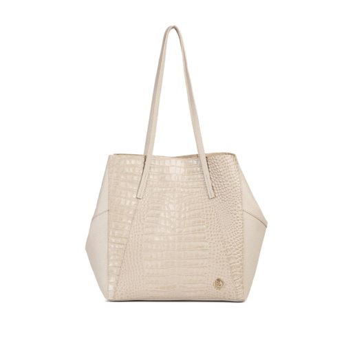 Bolso de Hombro en Cuero  - Ref. B-1547 Taupe
