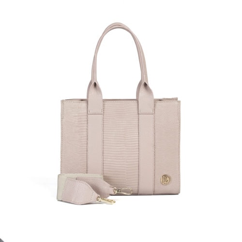 Bolso de Hombro / Manos Libres en Cuero  - Ref. B-1553 Moka