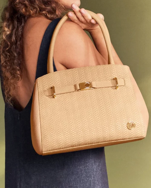 Bolso de Hombro en Cuero - Ref. B-1616