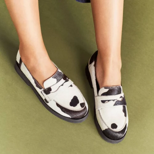 Zapato Cerrado Tipo Loafer - Ref. Z-3321 Vaquita Negro