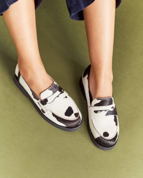 Zapato Cerrado Tipo Loafer - Ref. Z-3321 Vaquita Negro