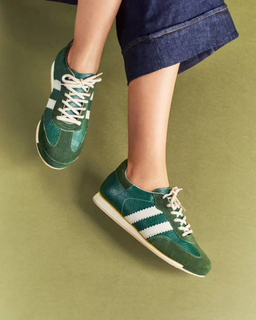 Tenis en Cuero - Ref. Z-3273 Verde